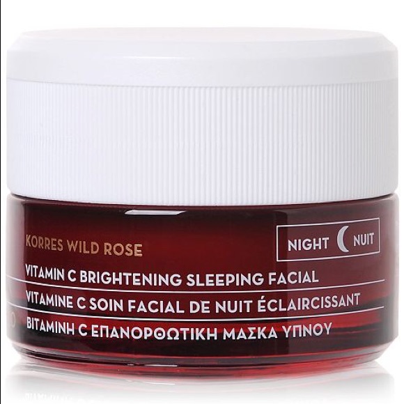 korres wild rose sleeping facial cream